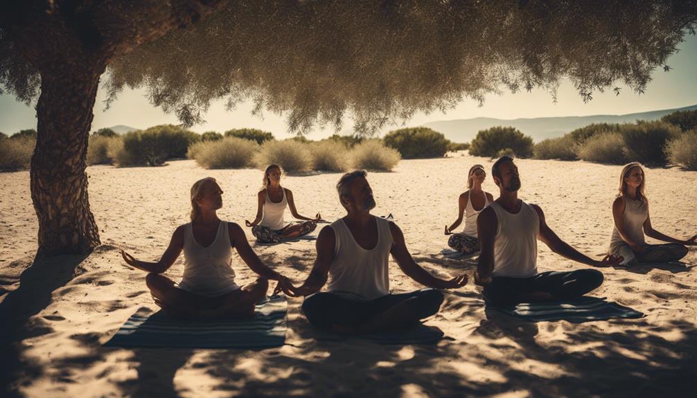 yoga retreats in crete